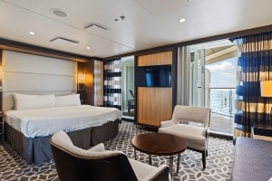 Junior Suite stateroom on Quantum of the Seas