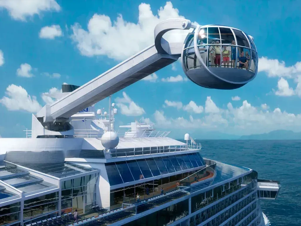 North Star observation capsule on Quantum of the Seas